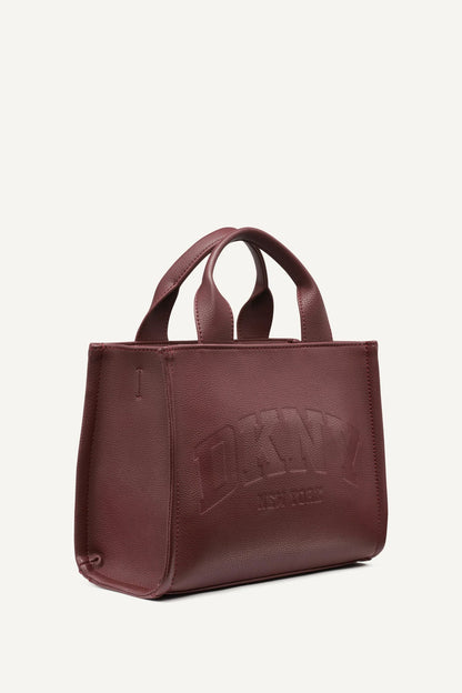 AGED WINE DKNY HADLEE SMALL LOGO TOTE