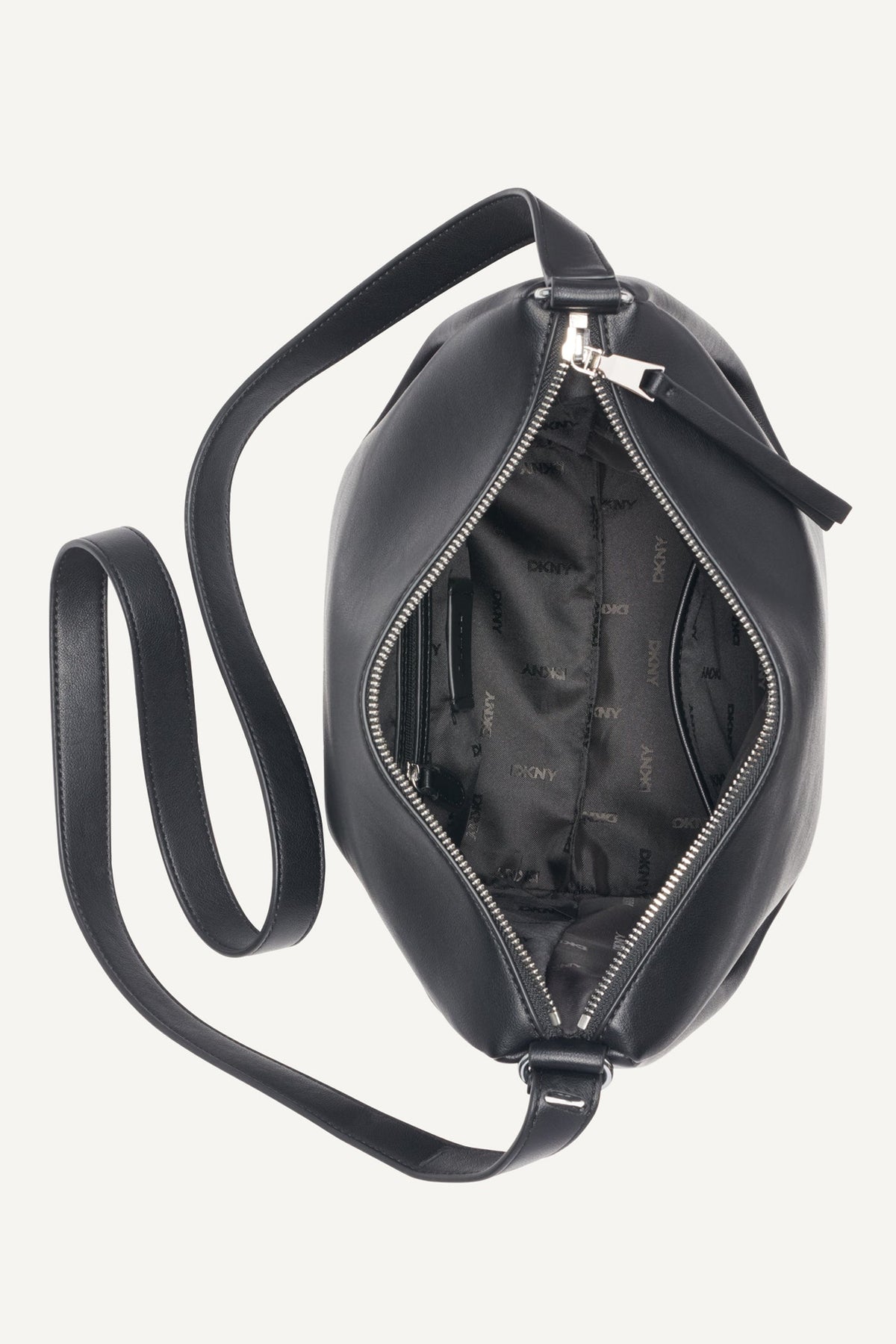 Black/Silver DKNY ELICIA CROSSBODY BAG
