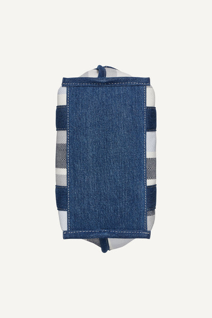 Midnight Multi DKNY BRADY DENIM SMALL LOGO CROSSBODY BAG