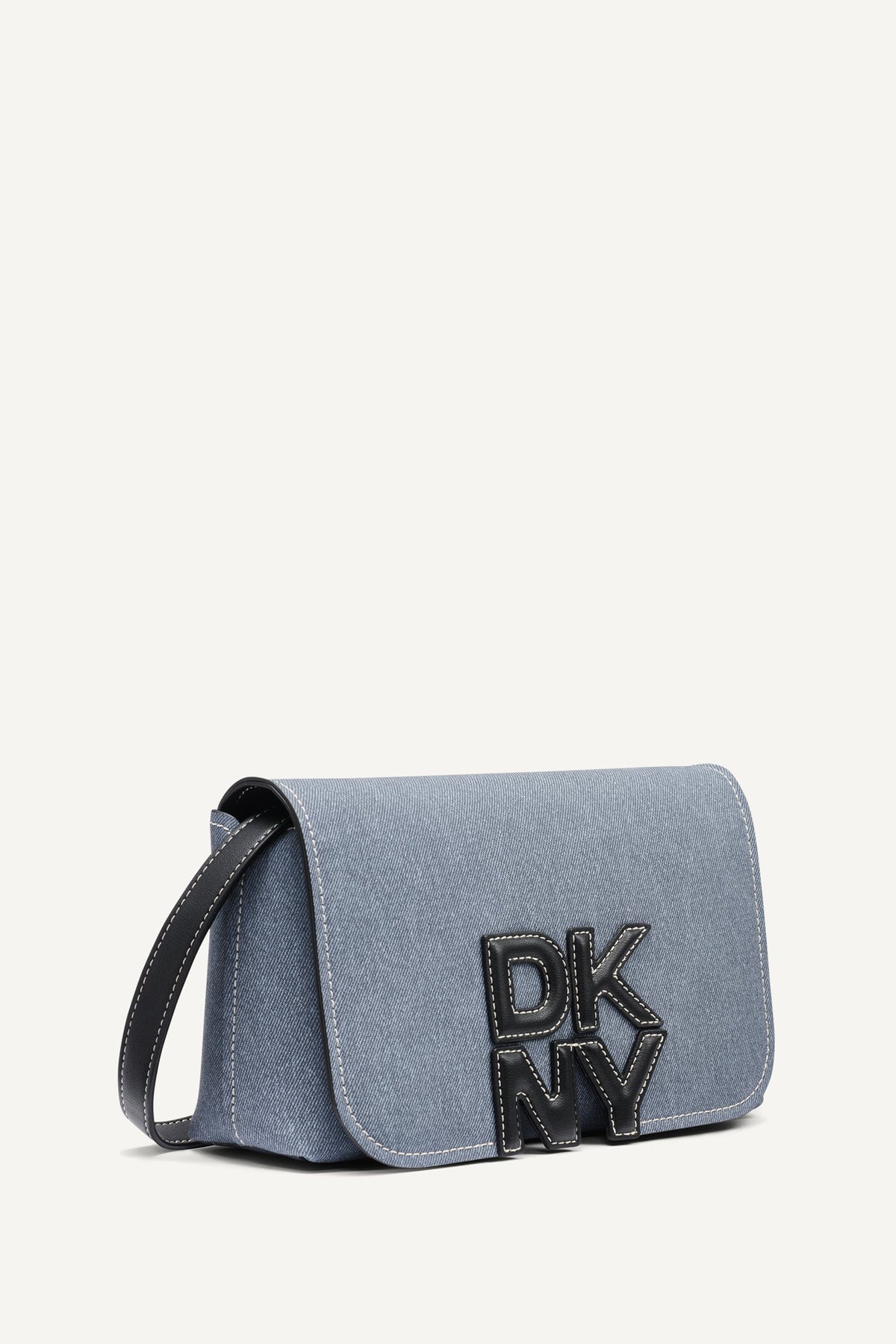 Denim DKNY NICOLE DENIM LOGO CROSSBODY BAG