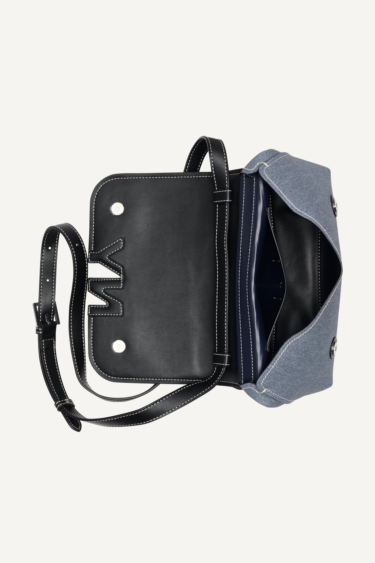 Denim DKNY NICOLE DENIM LOGO CROSSBODY BAG
