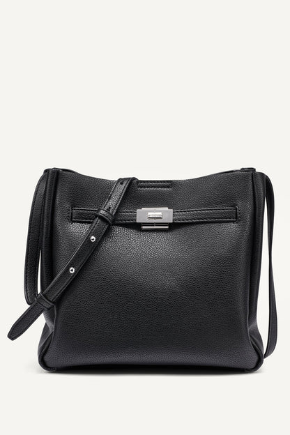 Black/Silver DKNY BRYAR CROSSBODY