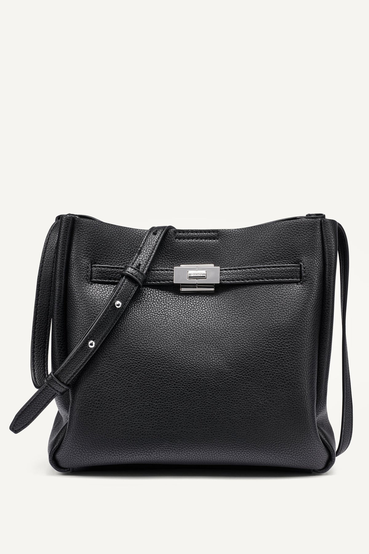 Black/Silver DKNY BRYAR CROSSBODY