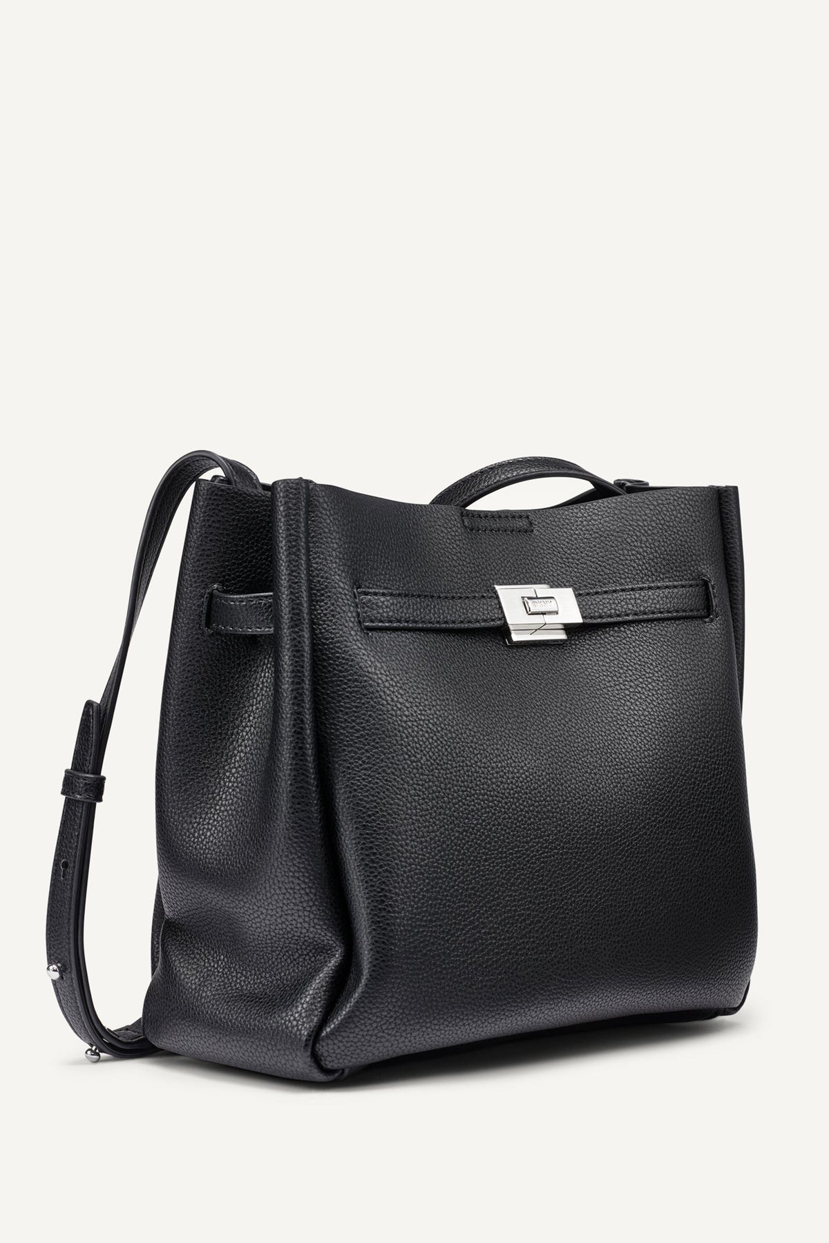 Black/Silver DKNY BRYAR CROSSBODY