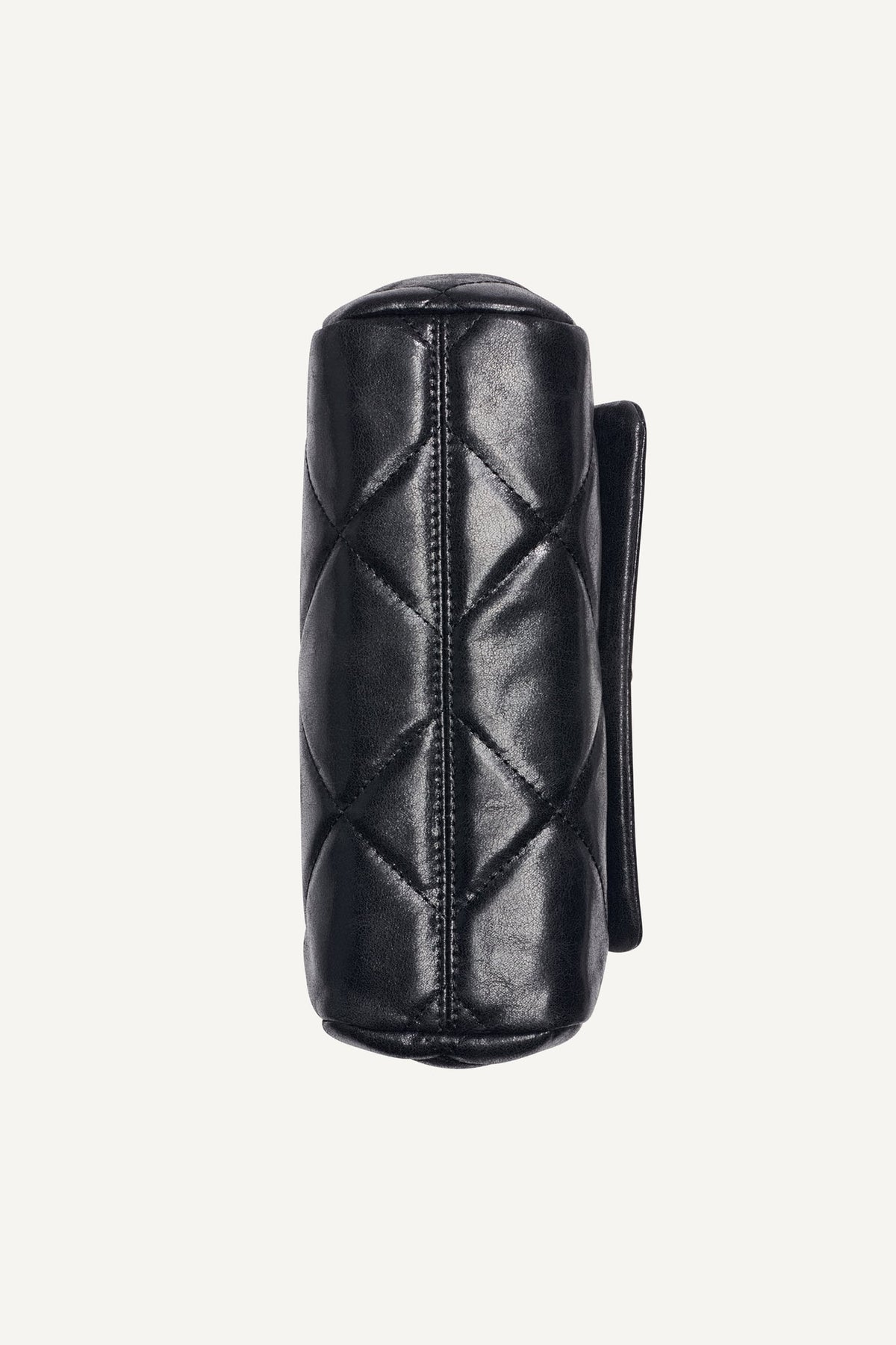Black/Silver DKNY SOHO SMALL FLAP CROSSBODY BAG