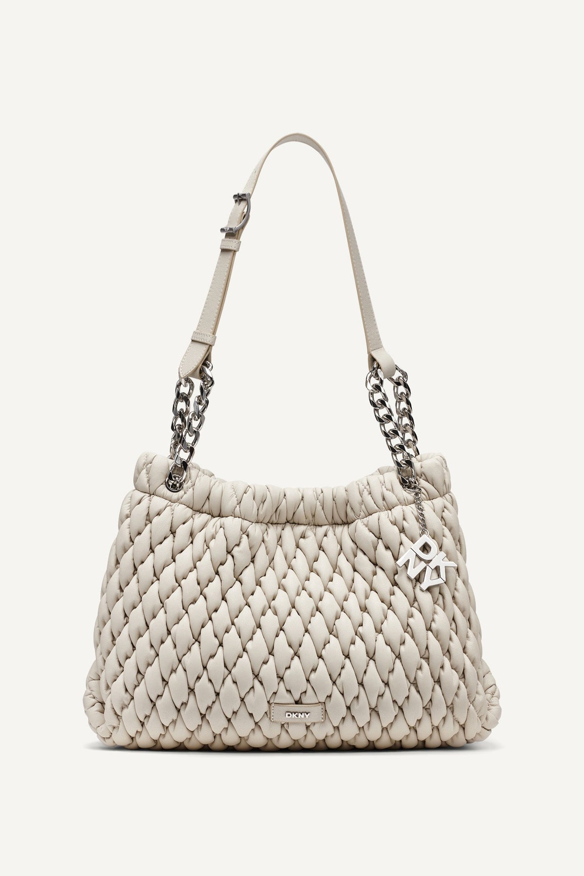Black / Gold DKNY RAYA SHOULDER BAG