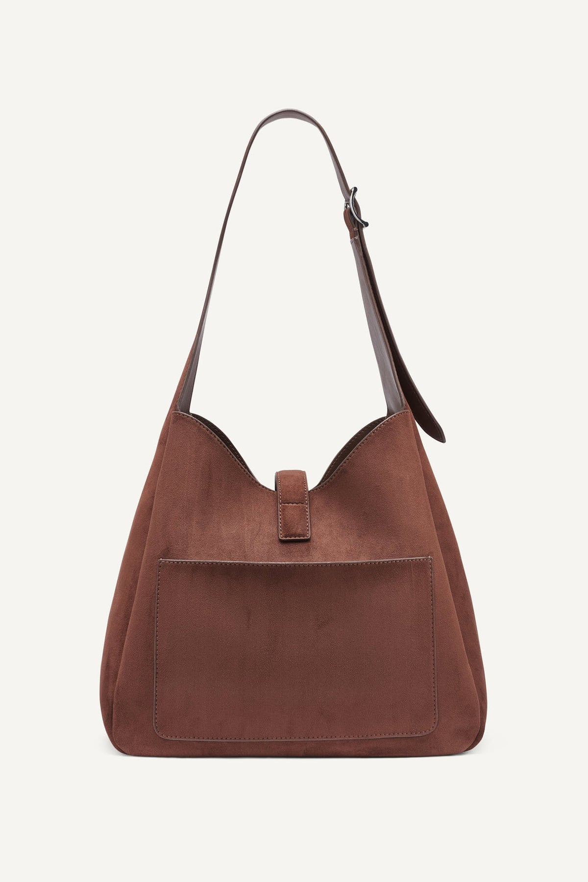 Chocolate DKNY DARIA LARGE HOBO BAG