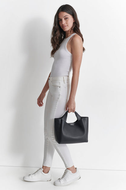 Black DKNY WILLA SATCHEL