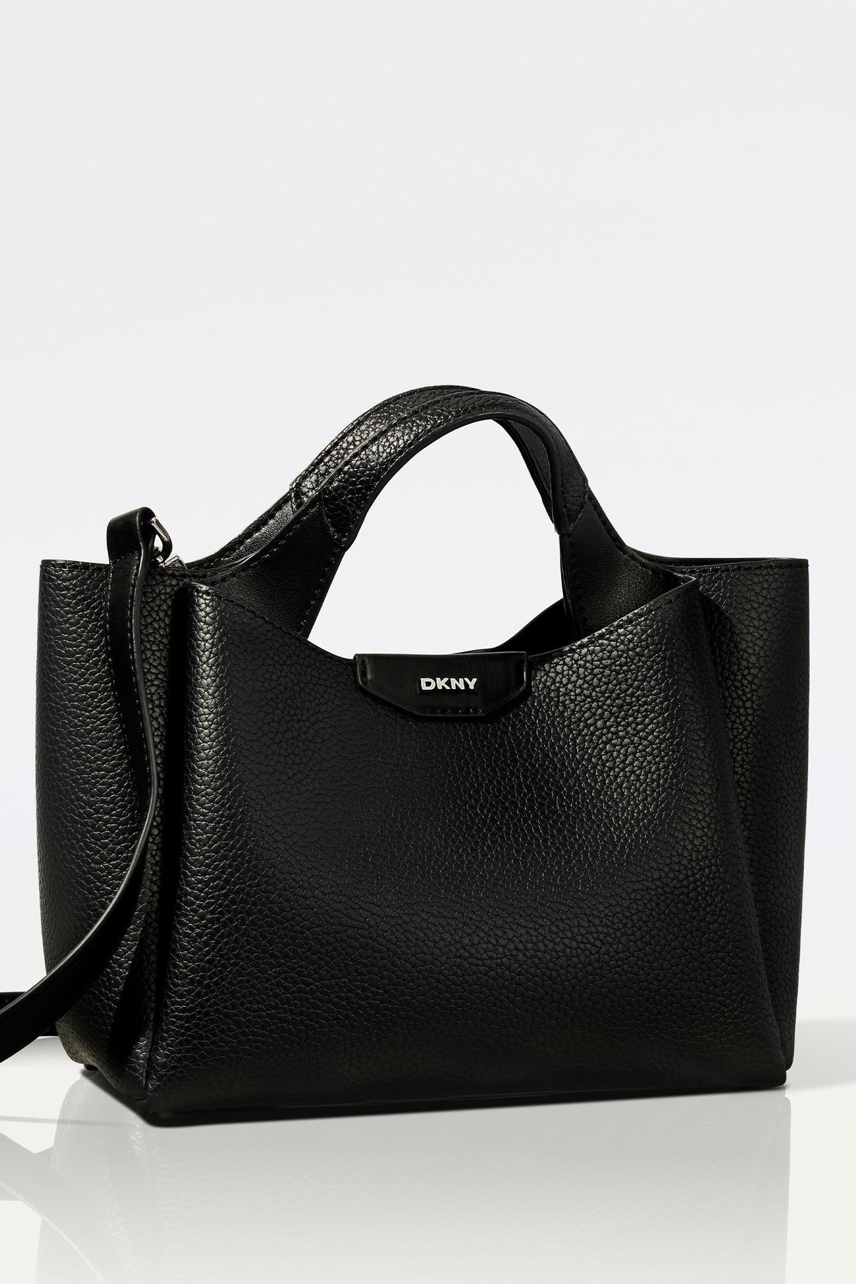 Black DKNY WILLA SATCHEL