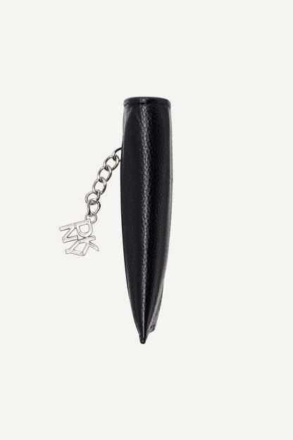 Hot Pink DKNY SARAH TOP ZIP CARD HOLDER