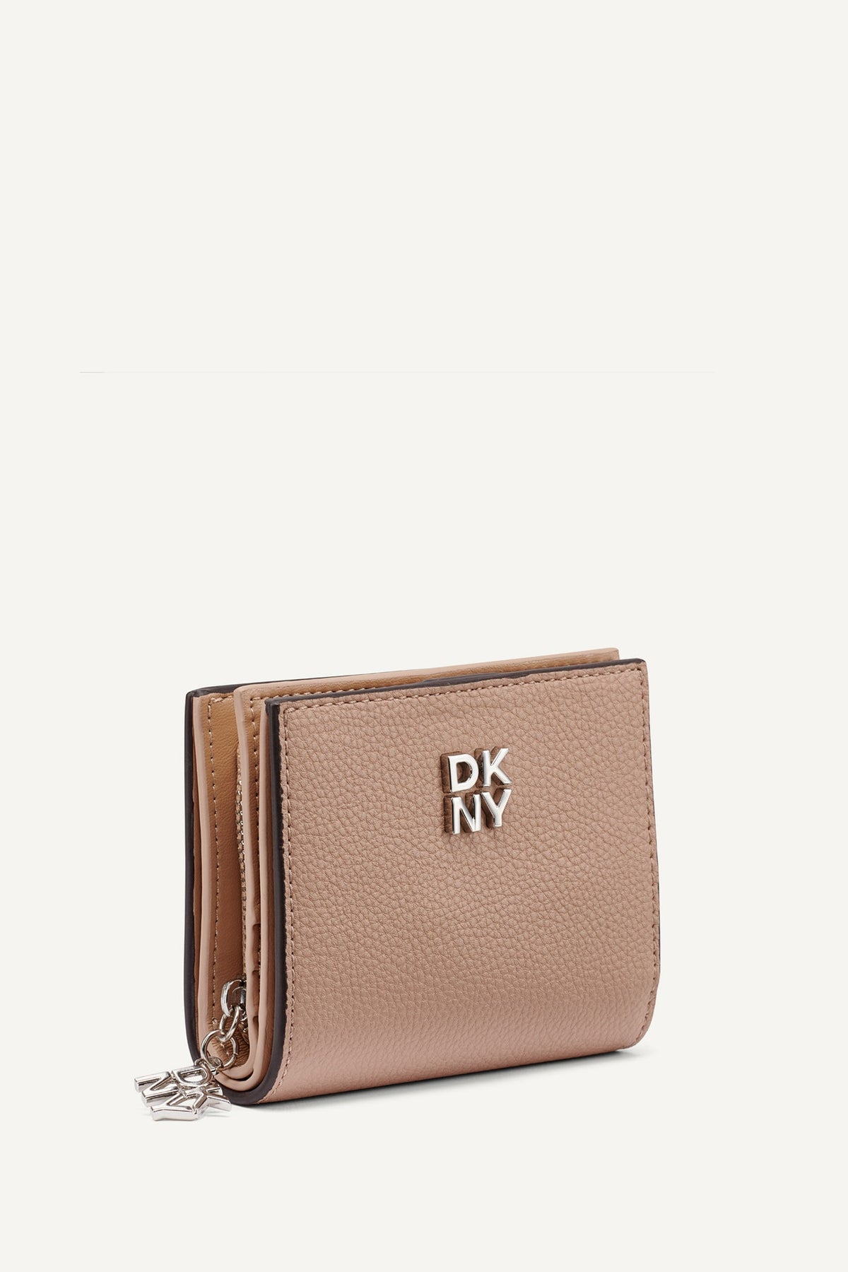 Marshmallow DKNY SARAH BIFOLD ZIP WALLET