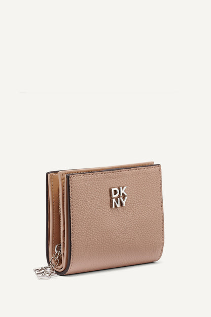 Cappuccino DKNY SARAH BIFOLD ZIP WALLET