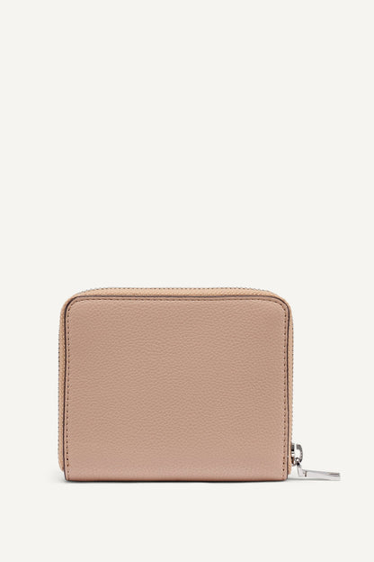 Cappuccino DKNY PAULA SMALL ZIP AROUND WALLET