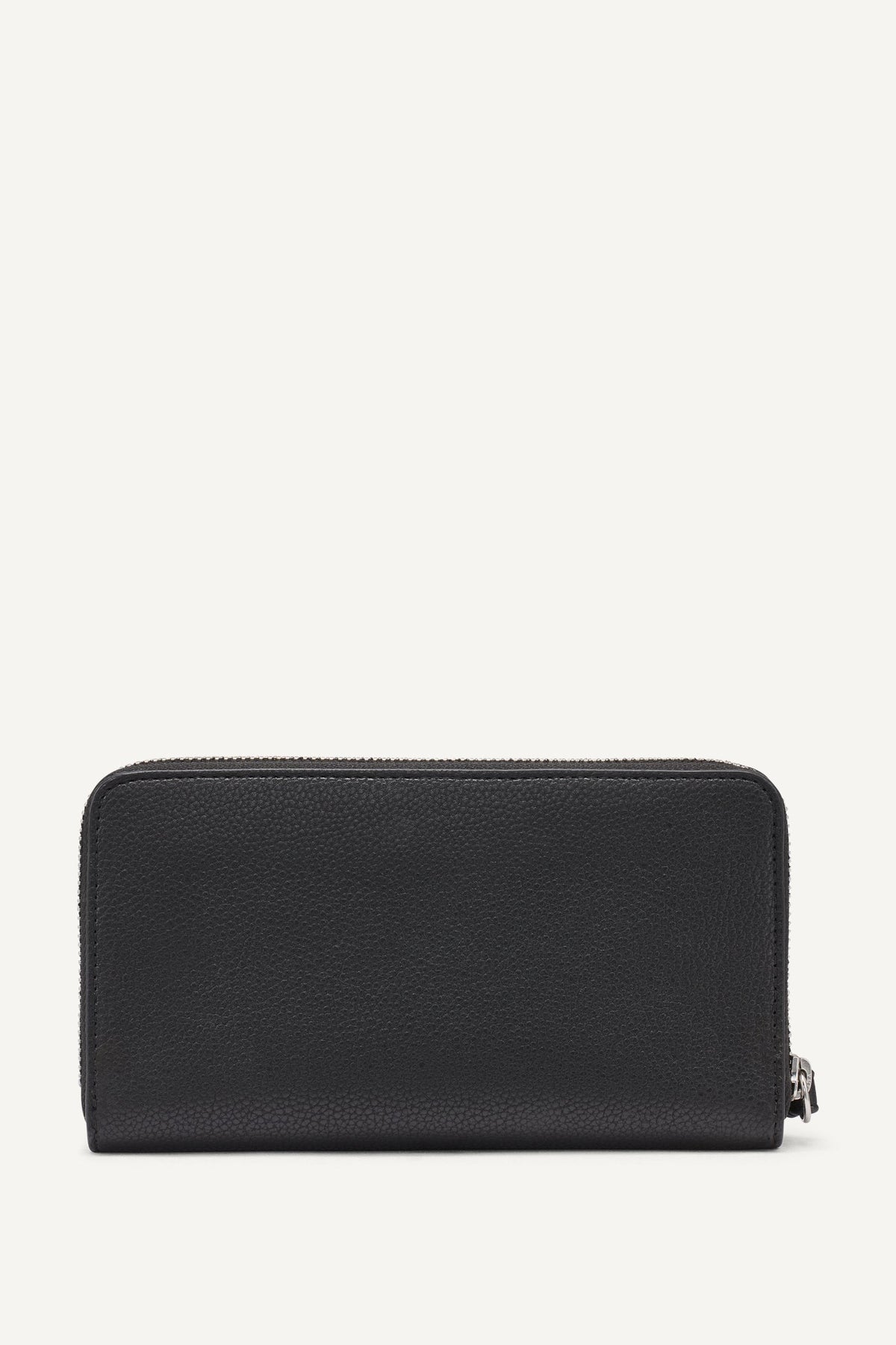 Marshmallow DKNY ETTA LARGE ZIP AROUND WALLET