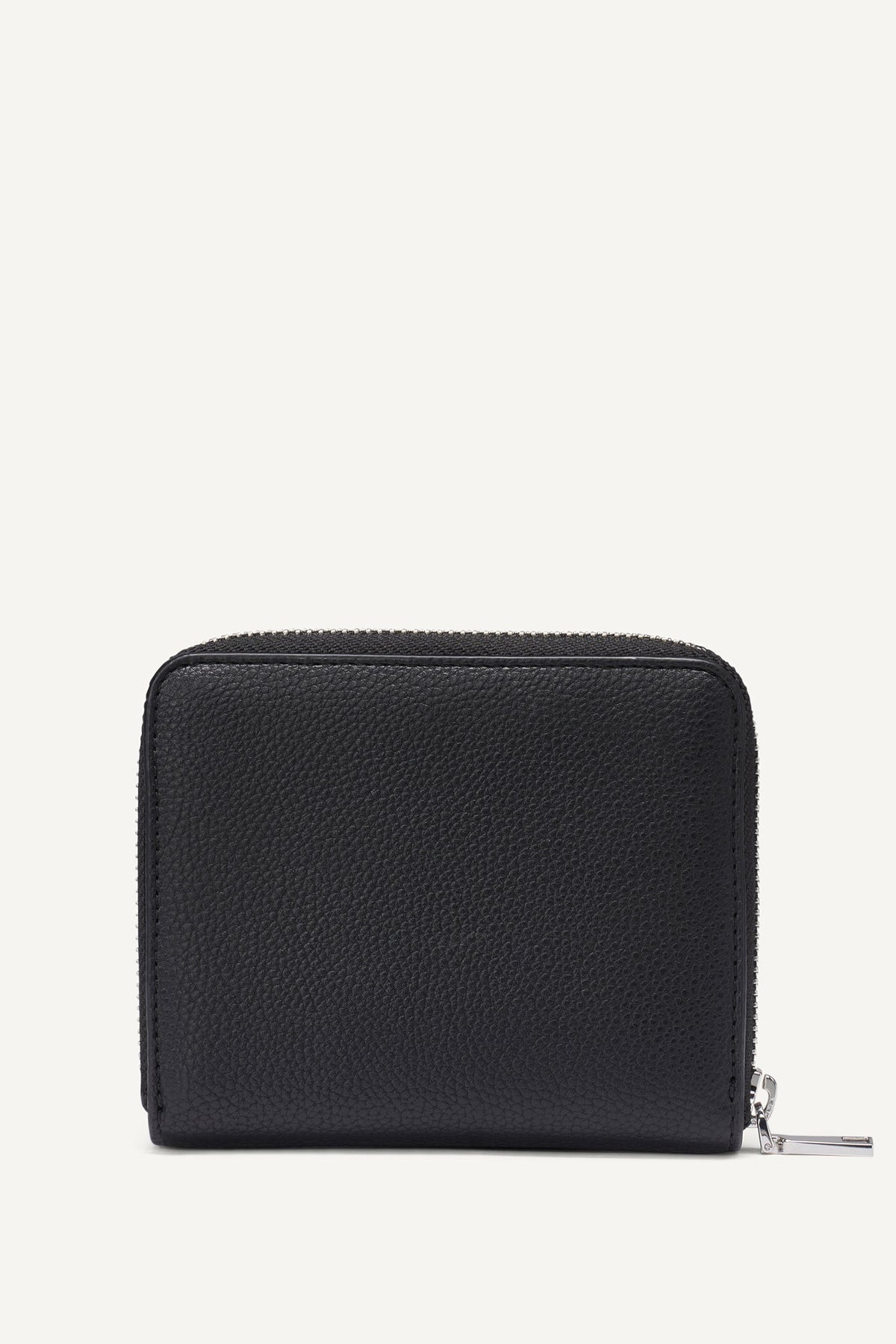 Black DKNY ETTA SMALL ZIP AROUND WALLET