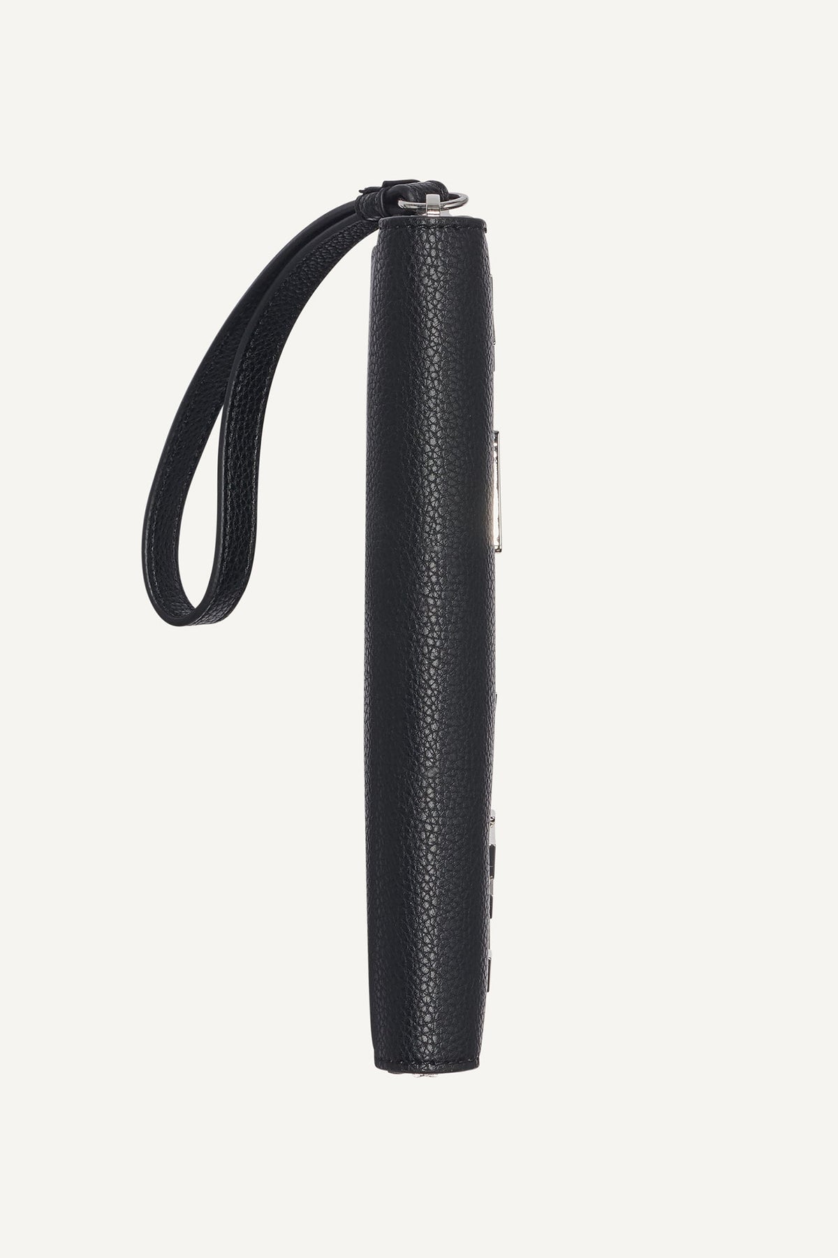Black DKNY ETTA LARGE ZIP AROUND WALLET
