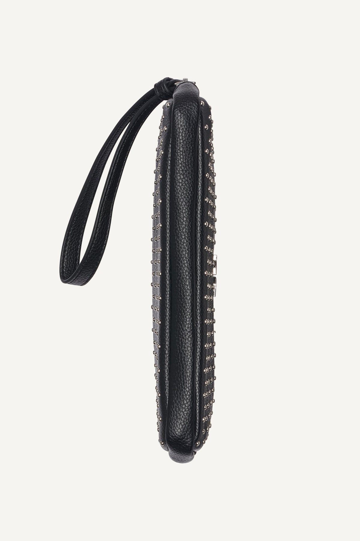Black DKNY JENNY LARGE ZIP AROUND WALLET