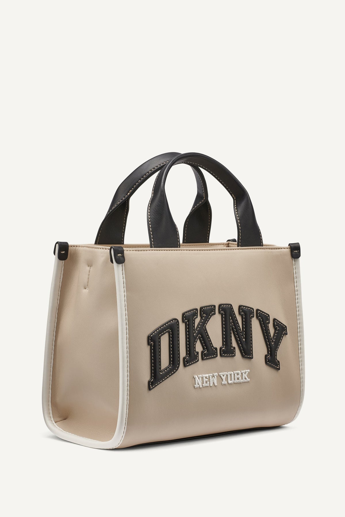 Marshmallow DKNY HADLEE SMALL LOGO TOTE