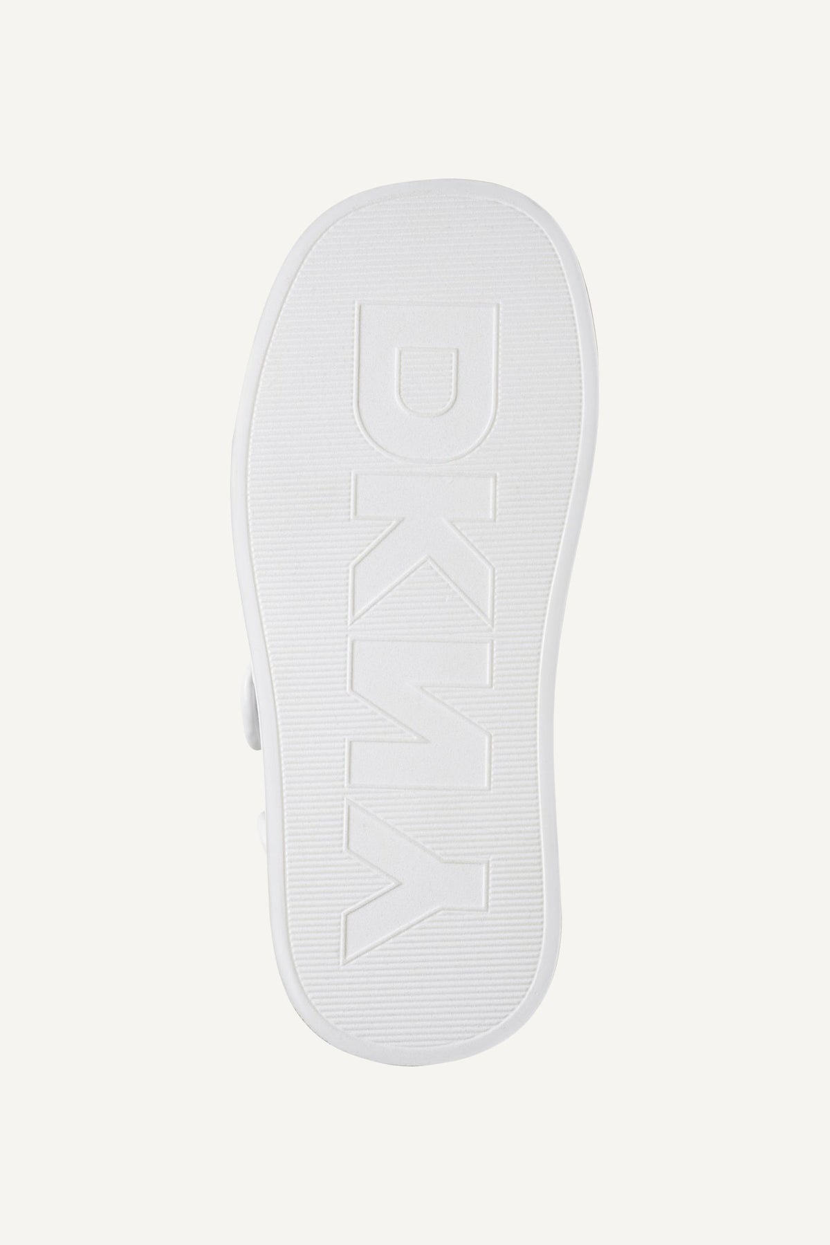 White DKNY OWYN MESH SLINGBACK SANDAL