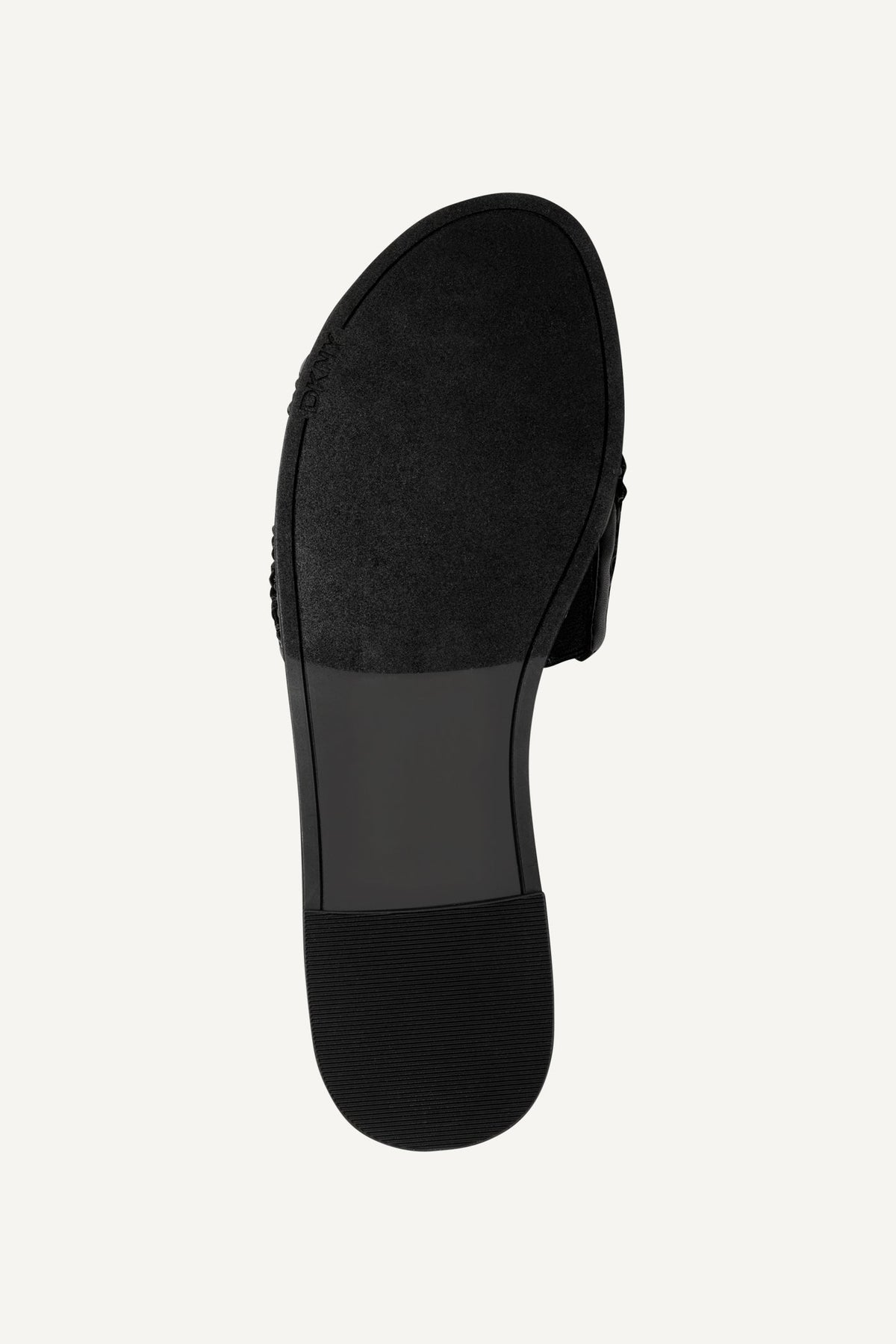 Natural DKNY WINTER FLAT SLIDE