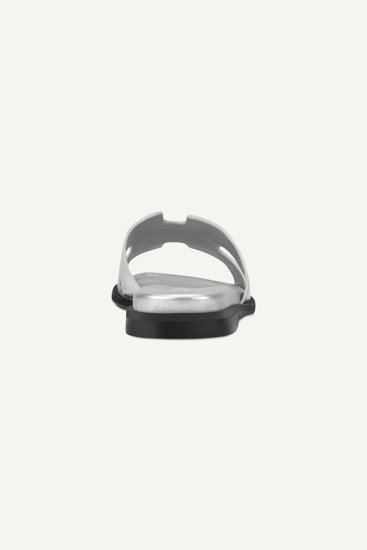 Silver DKNY COLUMBA FLAT SLIDE