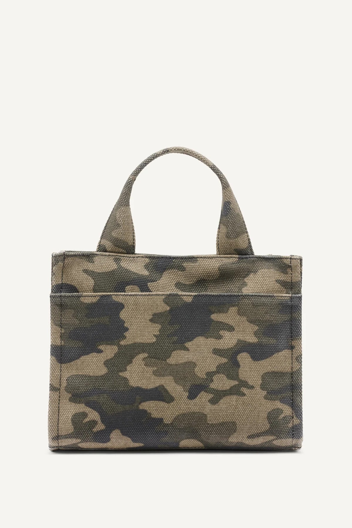 Camouflage DKNY HADLEE SMALL LOGO-EMBROIDERED CAMO TOTE
