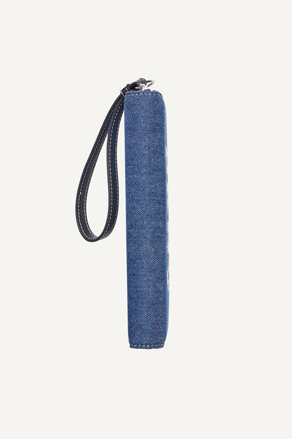 Denim DKNY HADLEE LARGE ZIP AROUND WALLET