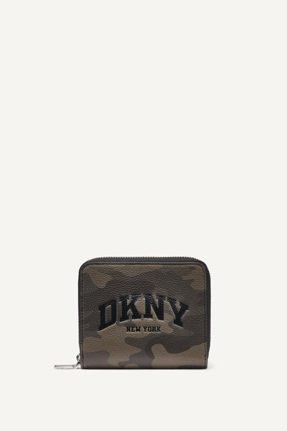 Camouflage DKNY HADLEE SMALL ZIP AROUND WALLET