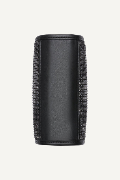 BLACK/SILVER DKNY HADLEE MINI CROSSBODY