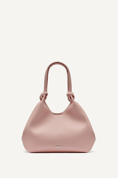 Pale Blush DKNY PAULA HEART MEDIUM COMMUTER TOTE