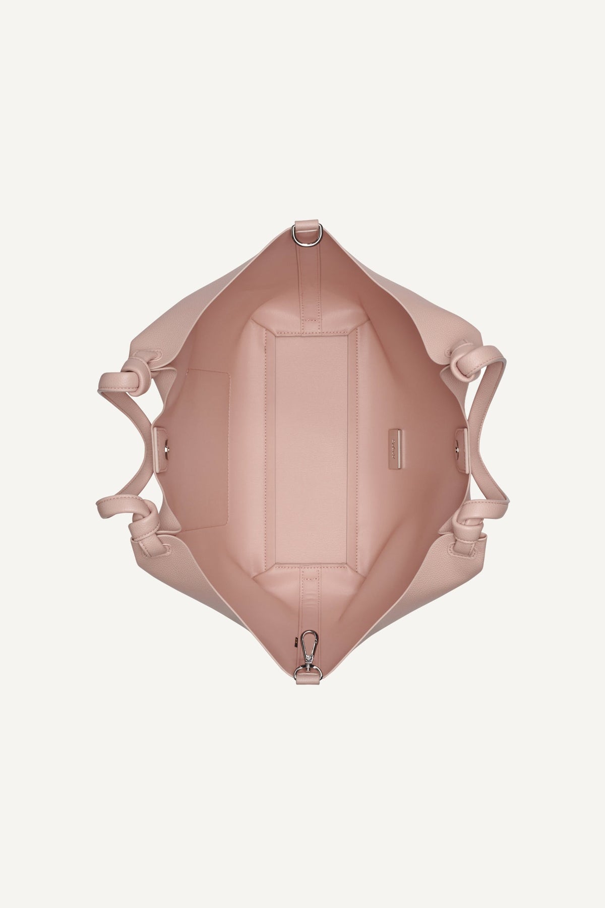Pale Blush DKNY PAULA HEART MEDIUM COMMUTER TOTE