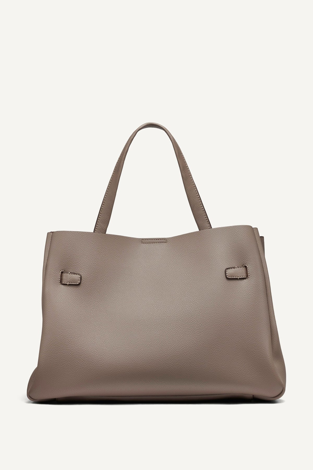 Silver DKNY BRYAR LARGE SATCHEL