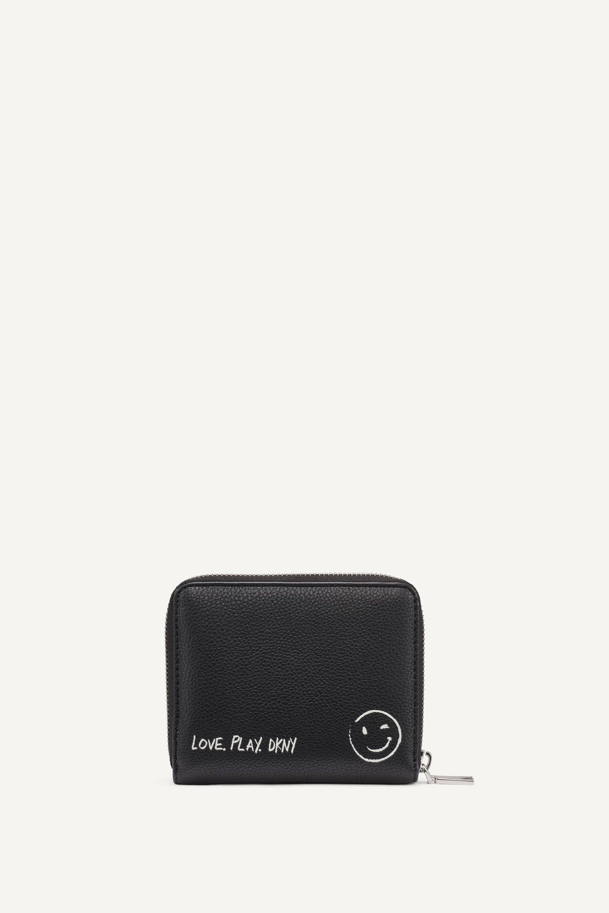 Marshmallow DKNY BRYAR SMALL ZIP AROUND WALLET
