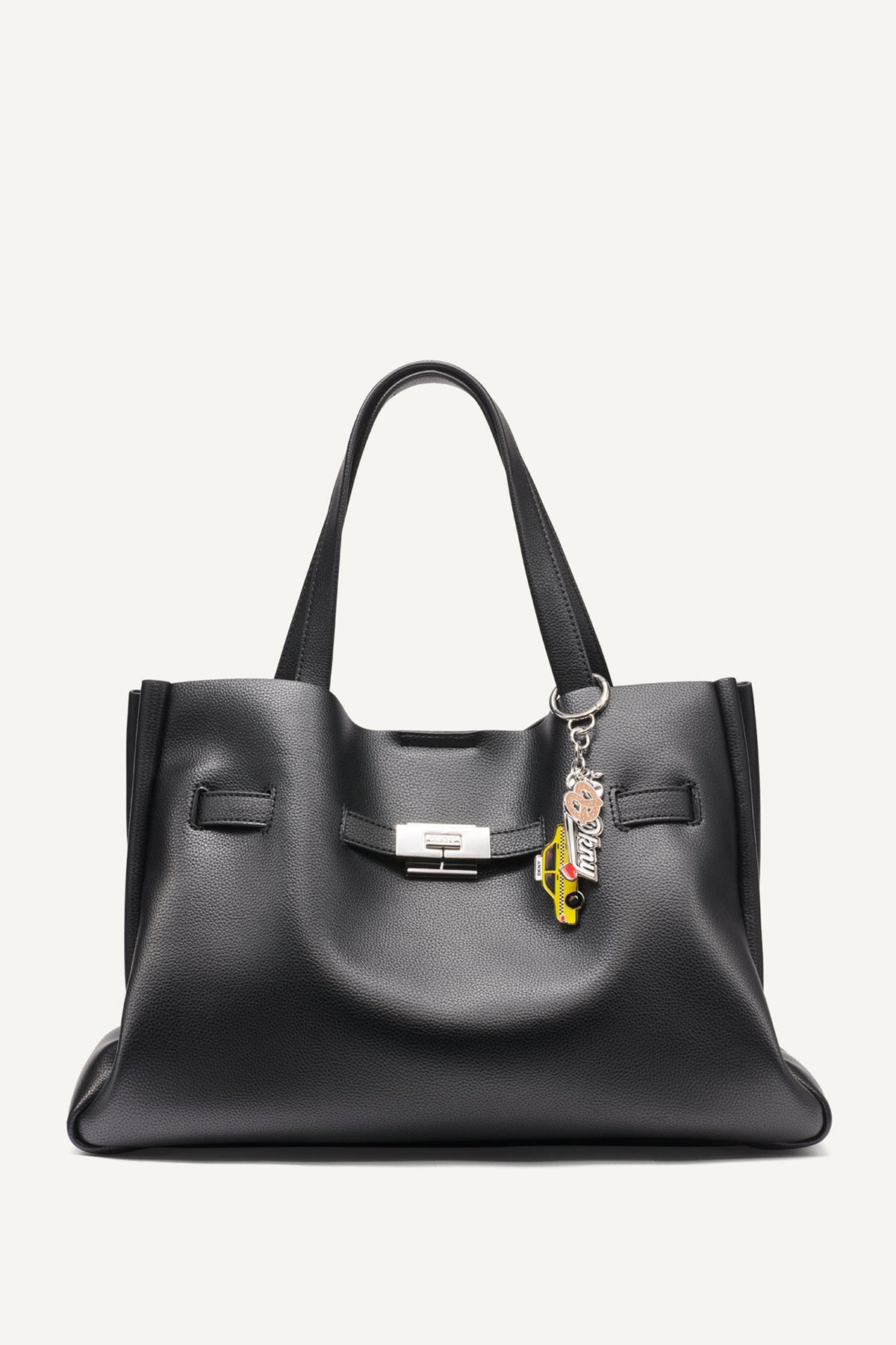 Light Taupe DKNY BRYAR TAXICAB SATCHEL