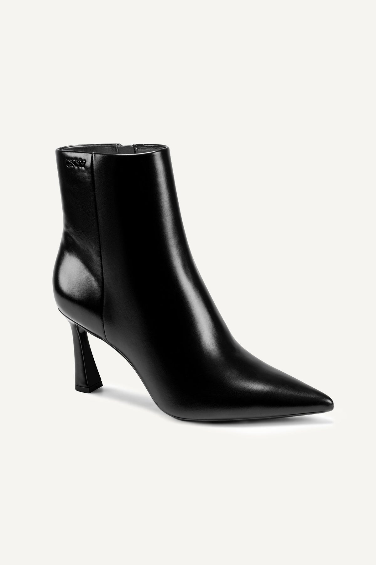 Black DKNY CARYANN HEELED BOOTIE