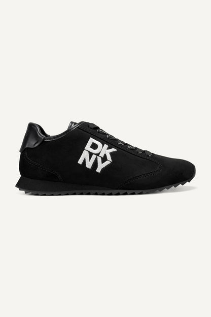 Black DKNY AVAHH LACE UP SNEAKER