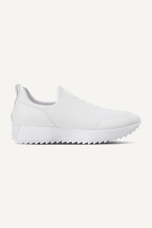 BURGUNDY DKNY NALLEN SLIP-ON SNEAKER