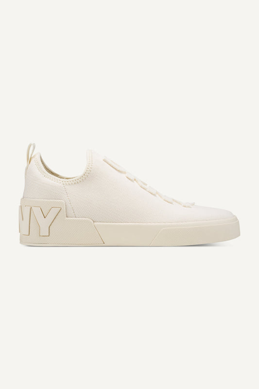 Coconut DKNY MAIZE SLIP ON SNEAKER