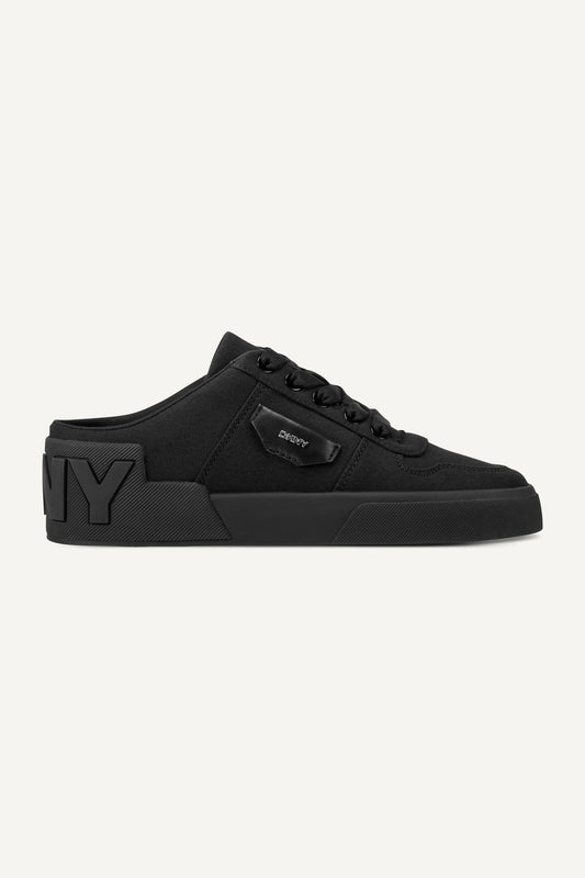 Cream DKNY MURPHY MULE SNEAKER MULE