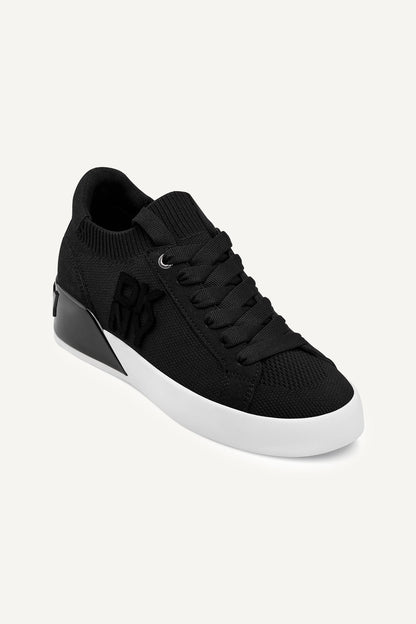 Black DKNY MALLORY LACE-UP SNEAKER
