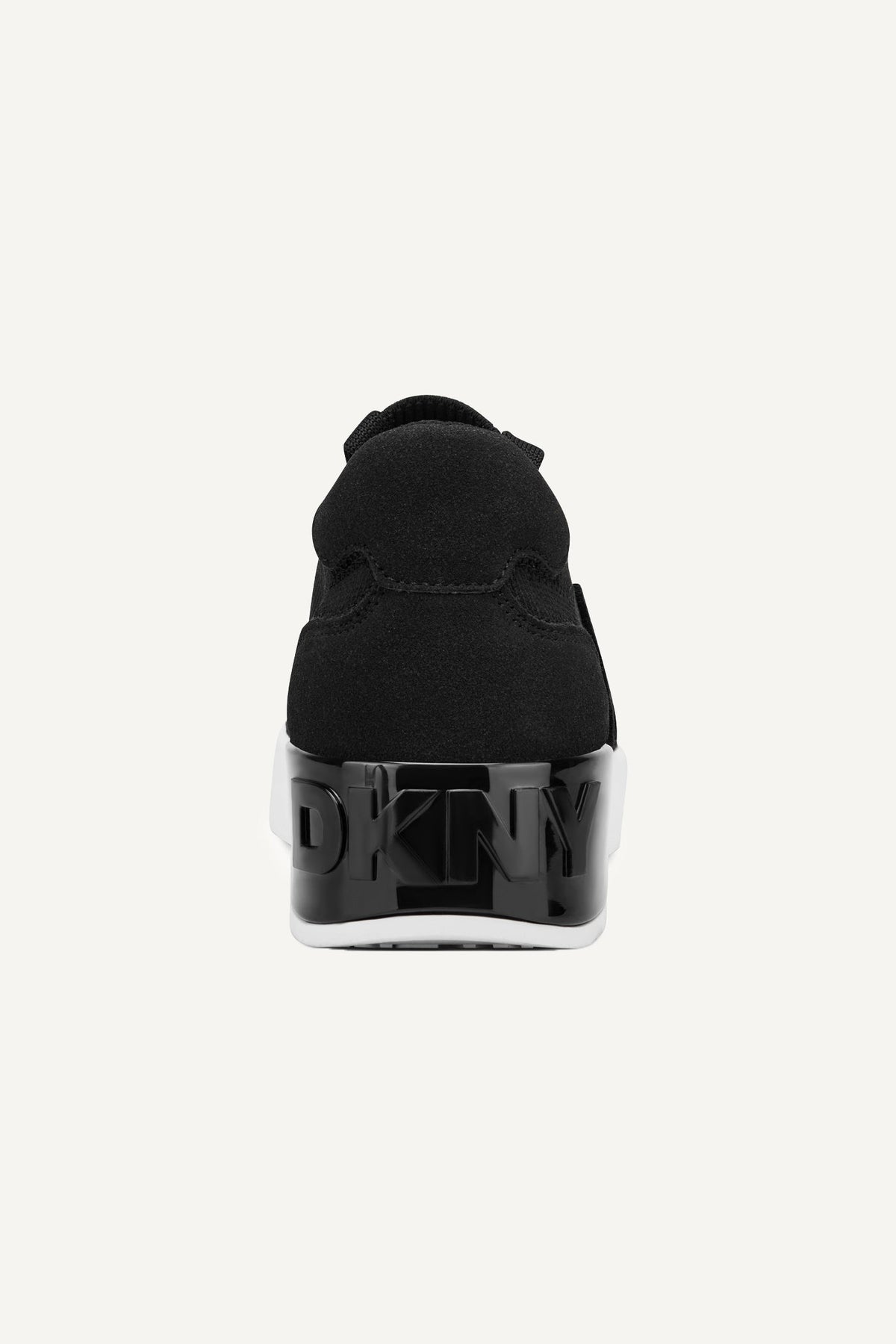 Black DKNY MALLORY LACE-UP SNEAKER