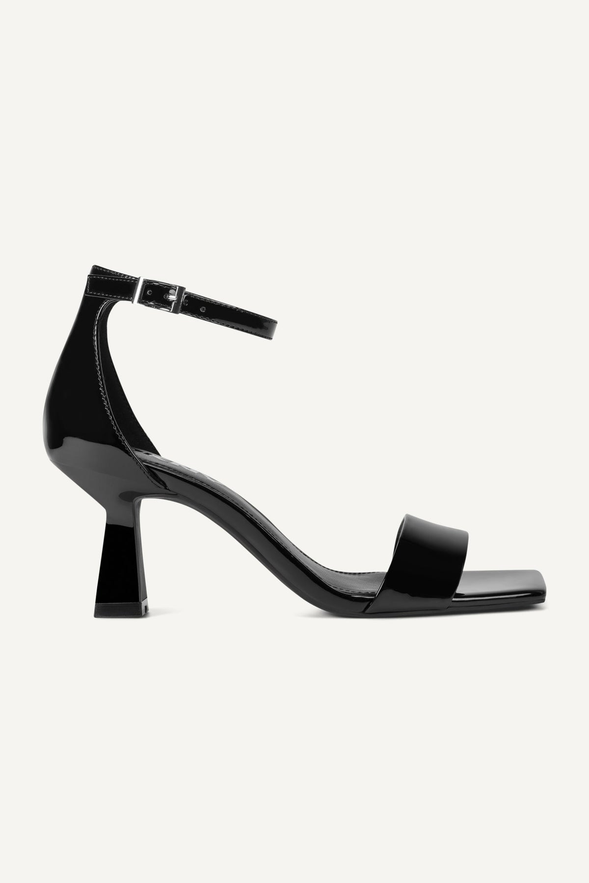 Black DKNY KRAZZ ANKLE STRAP SANDAL