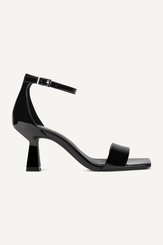 Black DKNY KRAZZ ANKLE STRAP SANDAL