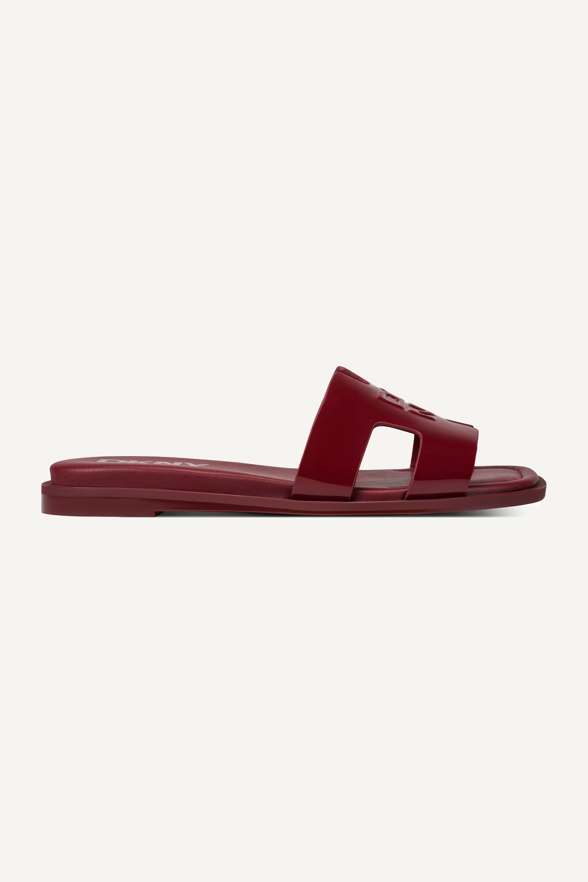 Ruby Red DKNY COLUMBA FLAT SLIDE