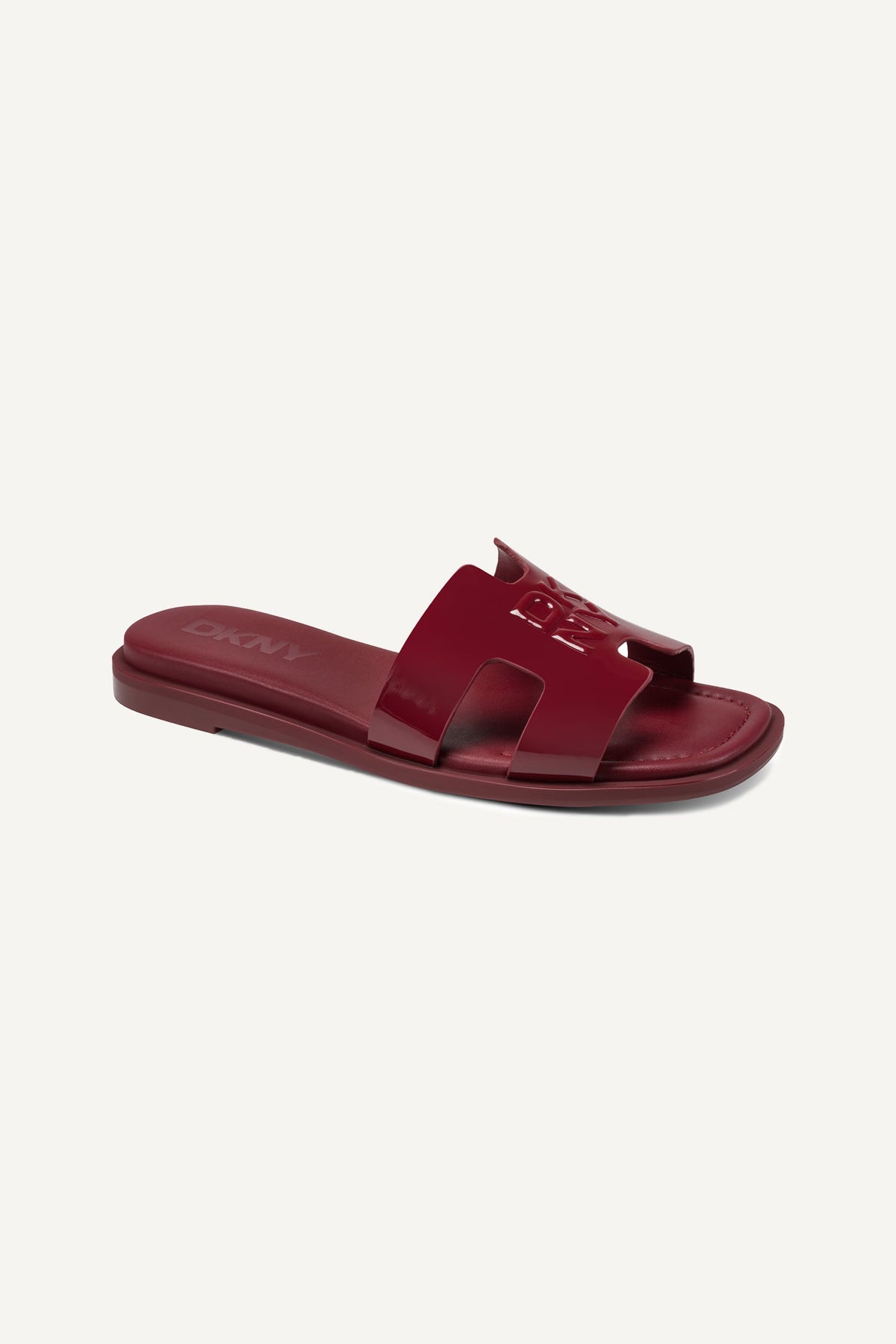 Ruby Red DKNY COLUMBA FLAT SLIDE