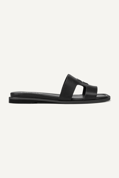 Black DKNY COLUMBA FLAT SLIDE