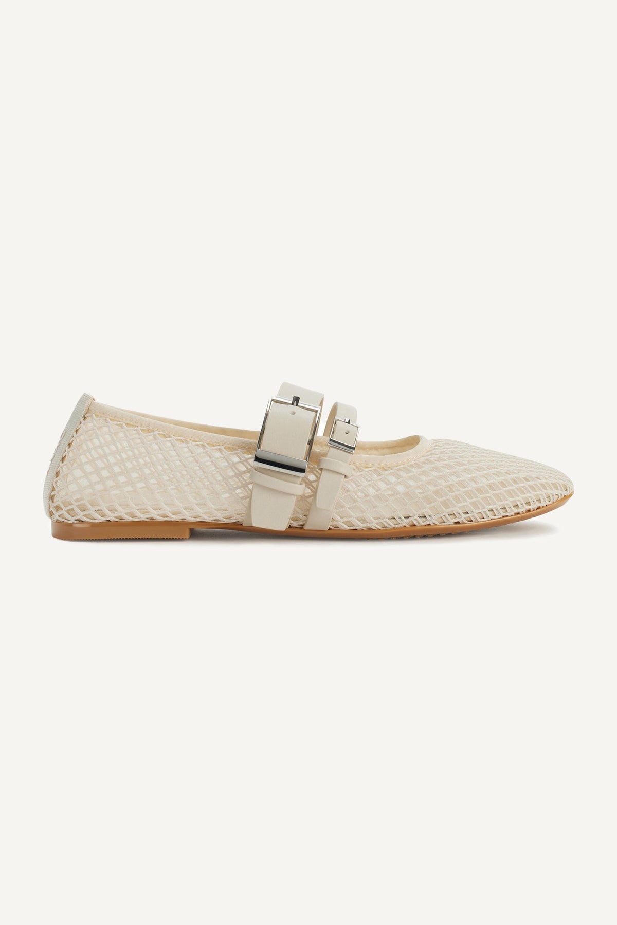 Black DKNY DADE MESH MARY JANE FLAT