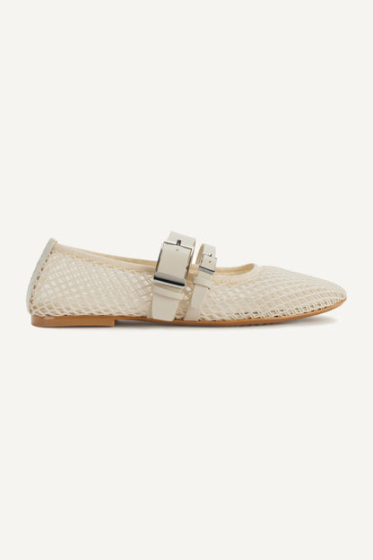 Black DKNY DADE MESH MARY JANE FLAT