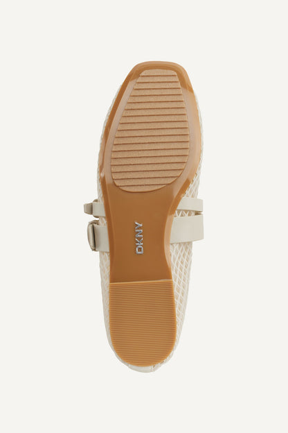 Black DKNY DADE MESH MARY JANE FLAT