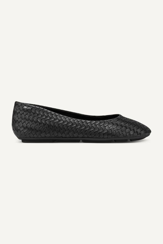 Black DKNY MOONIRA BALLET FLAT